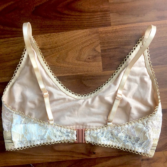 Somedays Lovin Gold Lace Bralette - Picture 2 of 5